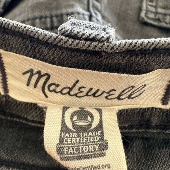 Madewell Women’s The Perfect Vintage High Rise Charcoal Gray Jeans Size 25 - Picture 5 of 8